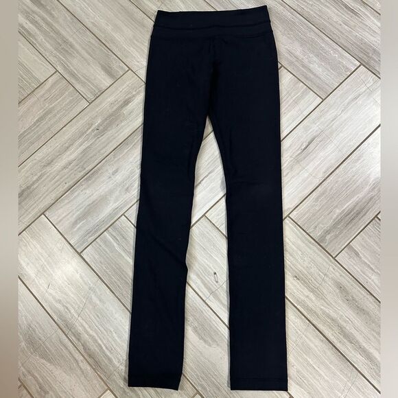 Lululemon Leggings Black Women's Long Length Sz S - Picture 1 of 7